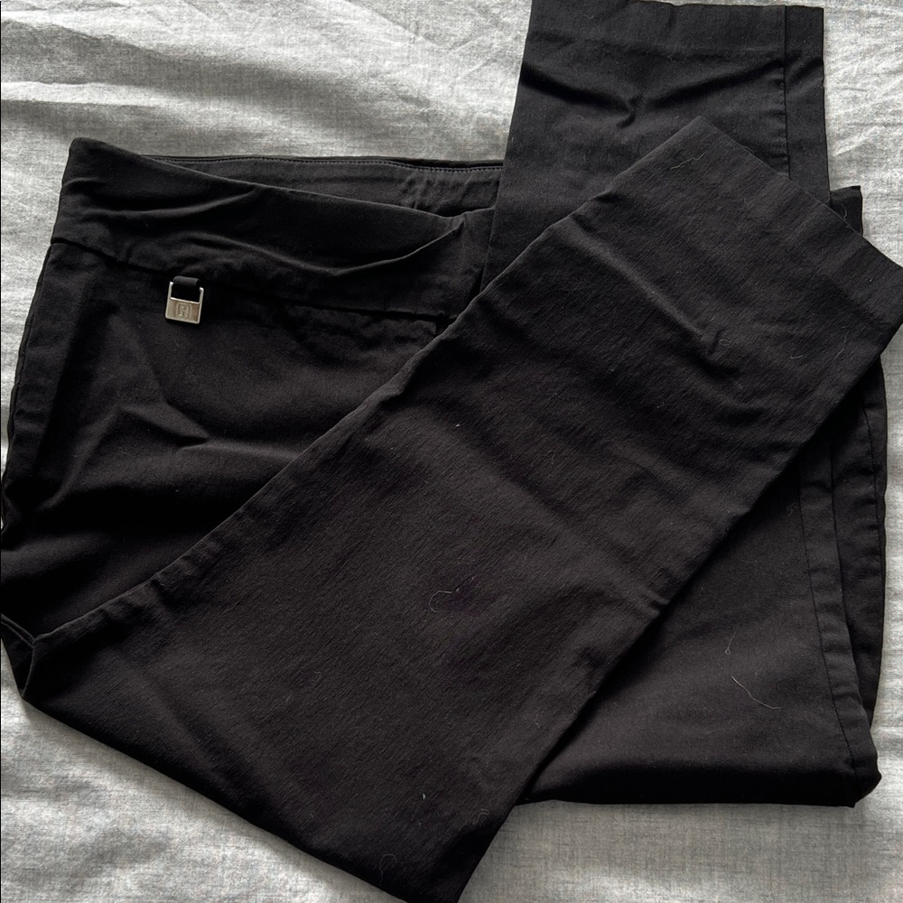 ☀️ Rafaella Comfort Stretch Black Capris